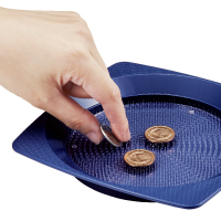 硬貨が取りやすい やわらかマット 取り外し洗えて衛生的です