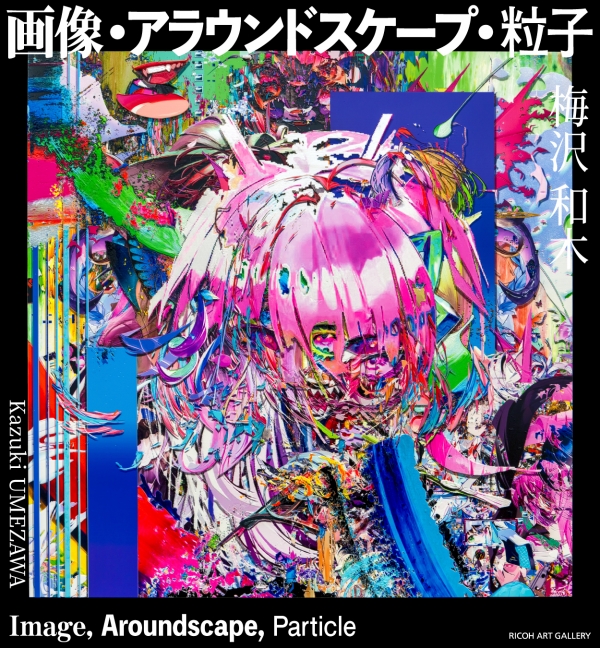 梅沢和木《画像の粒子 -Twelve Style-》, 2021, 紫外線硬化樹脂（StareReap 2.5プリント）にアクリル, 91.5&times;91.5cm