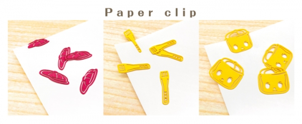 100％紙でできたエコ商品(帽子・ヘラ・フェイス型)