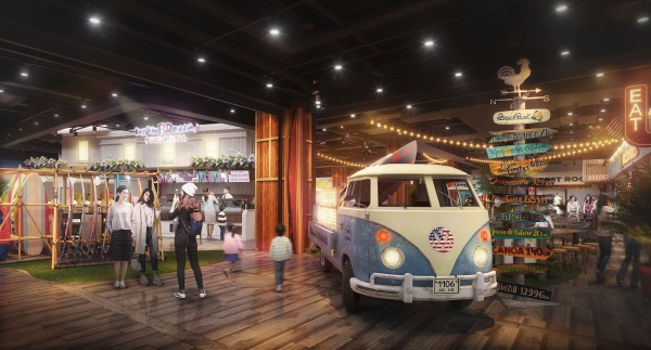 コミュニティスペース情報　Food Court Ohana（2階フードコート）