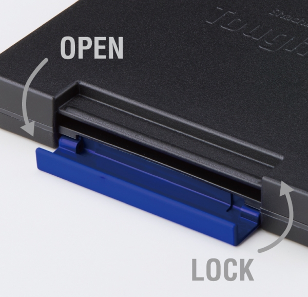 ・ロック機能付き 持ち運びに便利な開閉ロック付きで、フタが誤って開く心配がありません。