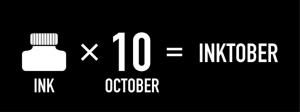 『インクトーバー』とは？毎年10月1日～31日までの1ヶ月間にわたり、インクを使って描いたイラストを1日1枚SNSに投稿するアート・チャレンジイベント