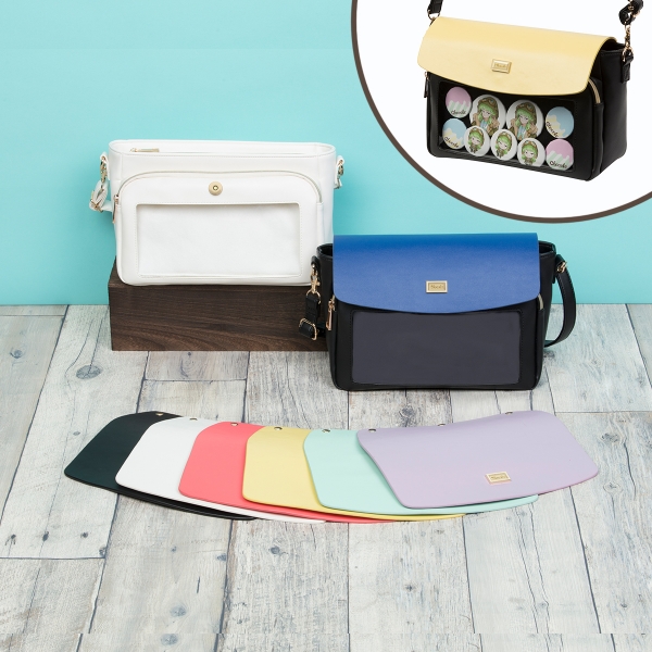 ジョイカバ　チョコレ　フラップショルダー(ベース全２色/フラップ全7色) 価格：ベース各3,520円 / フラップ 各1,100円