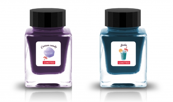 北海道限定　オカモトヤ秋祭りインク(わたあめ・ラムネ2色）　￥2,200