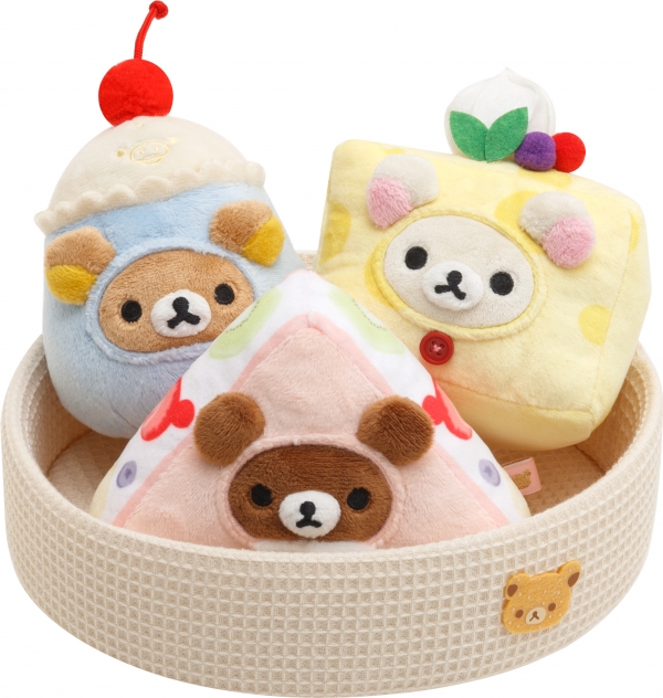 【賞品】 「レトロスイーツぬいぐるみセット」を抽選で3名様にプレゼント