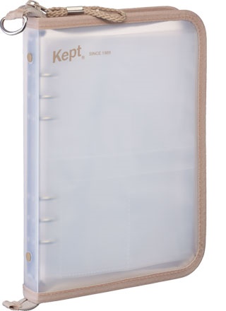 Kept マルチ収納ファイルA5サイズシリーズ　サンドベージュ