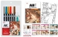 トンボ鉛筆、人気イラストレーターが描き方をアドバイス「ABT 6色イラストセット」発売