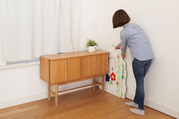 組み立ても、片付けもシンプル