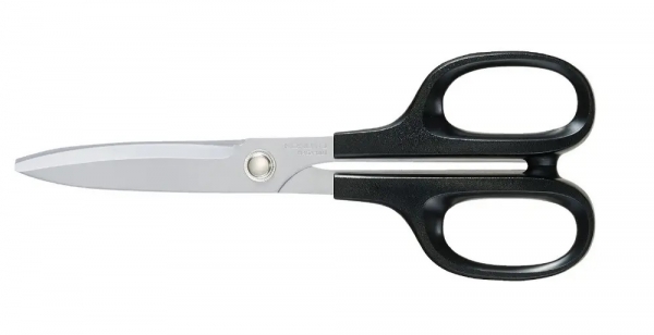 HASA-001（強力） 長さ70mmのカーブ刃を搭載。ダンボールなどが軽く切れる、スタンダードな多用途ハサミです。