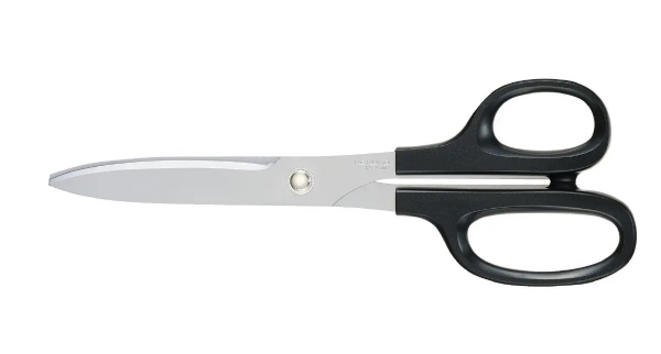 HASA-002（強力・ロング） 長さ85mmのロングカーブ刃を搭載。ダンボールなどを長い距離で一気に切ることができます。力が入れやすい、左右非対称のハンドルを採用しました。