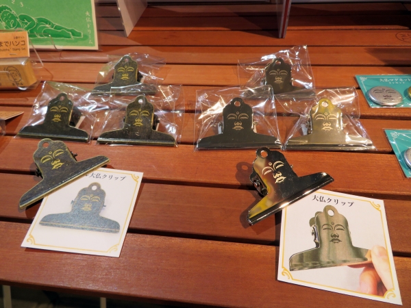大仏クリップをはじめ、大仏や鹿をモチーフにした文房具が好評　coto mono