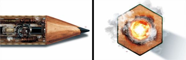 『入選』 ３０段２点シリーズ 『創造のエンジン』 『創造の推進力』 制作者: 福田亮太朗さん