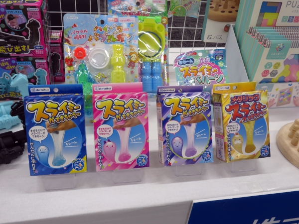 2つの液を混ぜるだけで「スライミーができちゃう!」デビカ