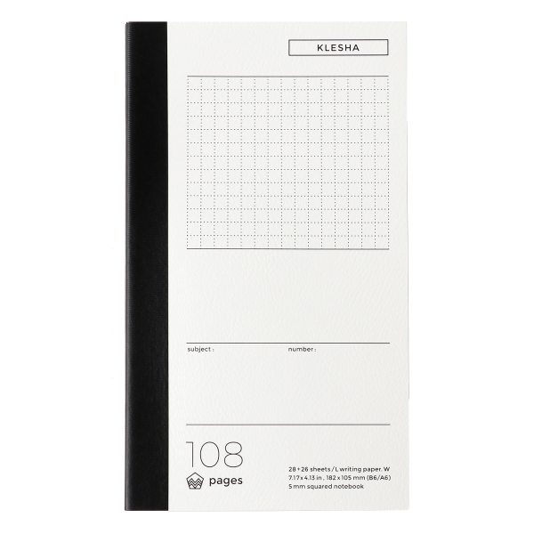 ●クレシャ B6変形 方眼(ライフ)・・・605円