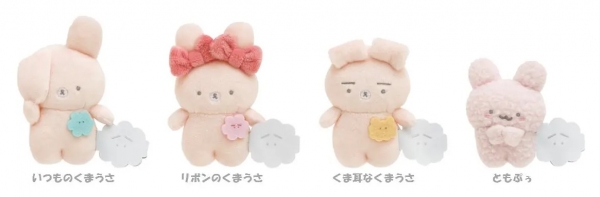 ●てのりぬいぐるみ（各990円※税込み）：全4種♪