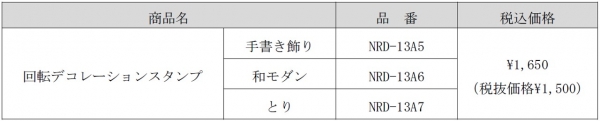 ●標準小売価格