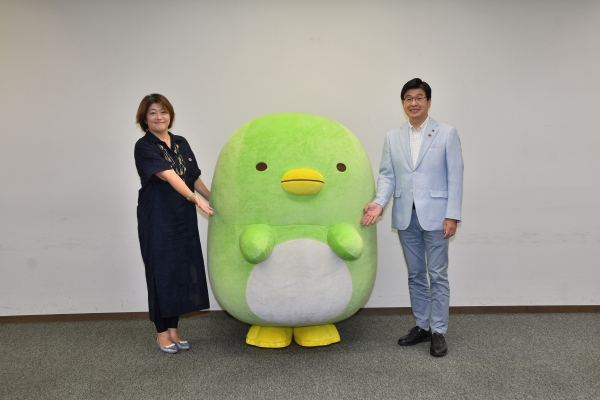 ■すみっコぐらし「ぺんぎん？」が墨田区の魅力を発信！ 区長からのメッセージも