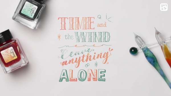 #08 アレンジ例の紹介  　道具を変えた作例やバースデーカードに活用した例