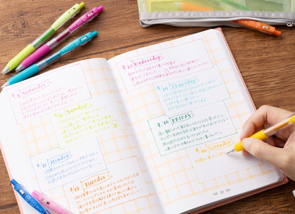 △気持ちまで描ける豊富な色数