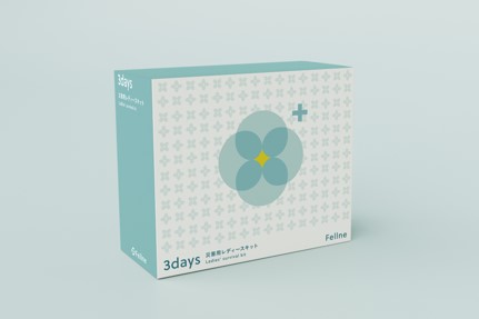 災害用レディースキット - 3days BOX  価格：\7,700（税込） 3日間のオフィス待機を可能にする企業内備蓄キット。 生理用品をはじめ、リフレッシュシートや夜用ショーツなど12種類の衛生用品が入っています。