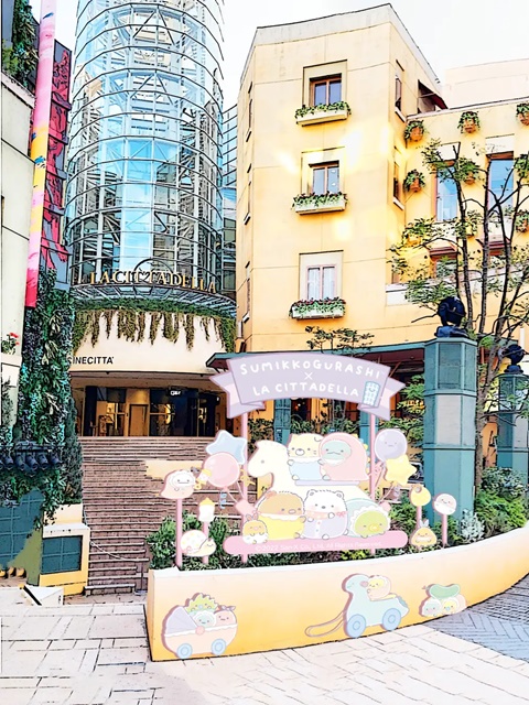 ▲メインフォトスポット(中央噴水広場)