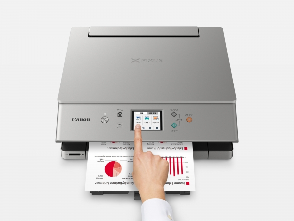 PIXUSのUXデザインのイメージ（写真は、PIXUS XK100）