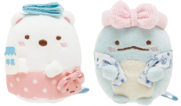 【てのりぬいぐるみ】　しろくま/とかげ 　各1,045円(税込)