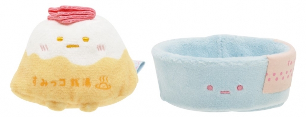 【てのりぬいぐるみ2個セット】　やま(赤ふじ)＆せんめんき 　1,870円(税込)