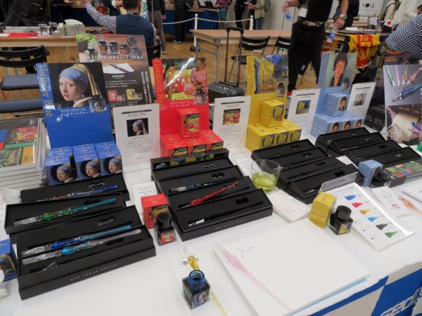 セキセイ、西洋絵画の巨匠たちの絵画からイメージした色彩の万年筆用インク「アゾン アーティストインク」