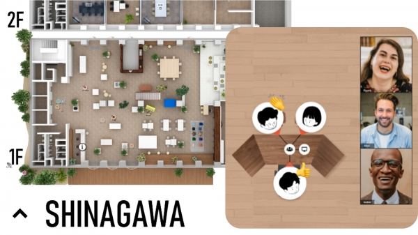 ①バーチャルワークプレイスoViceとの協業 （協業｜oVice）