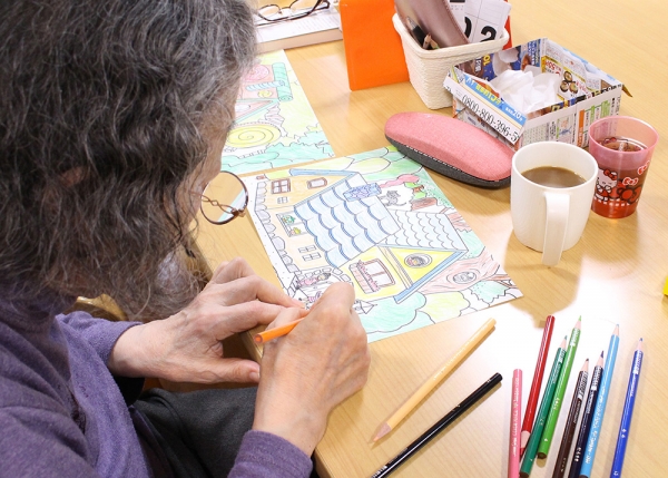 ゆうらく東所沢でのレク実施の様子