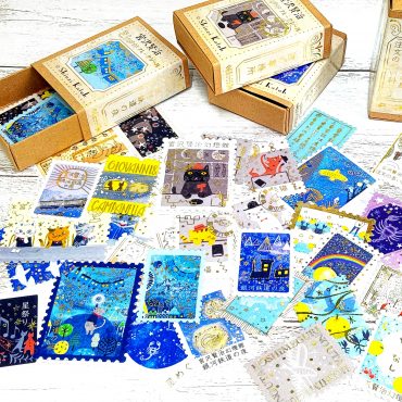 文具女子アワード2022　ときめきデザイン賞  シール堂：宮沢賢治幻燈館きらぴかフレークシール