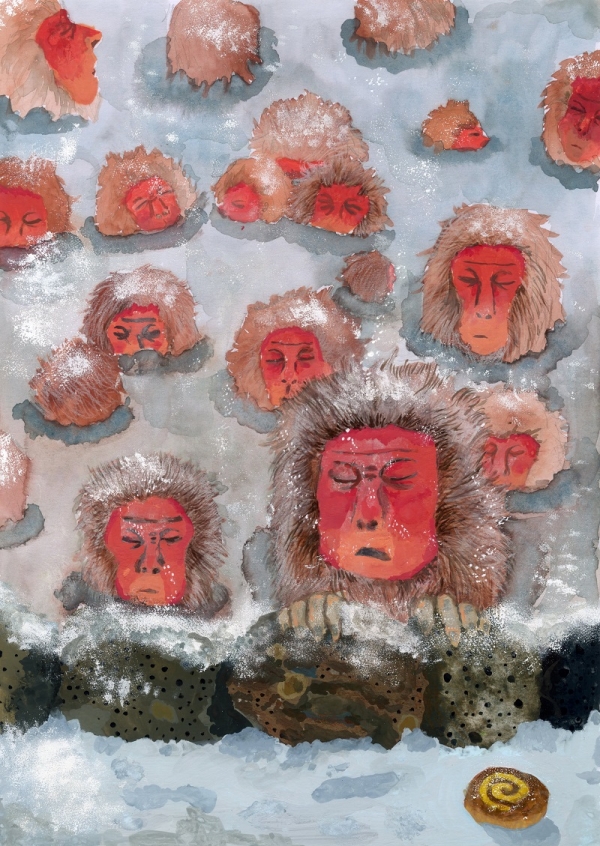 グランプリ　作品名「いい湯ださなぁー」