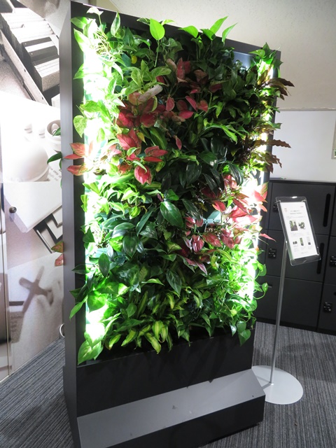 ＜オフィス緑化スタンド＞生きた植物でオフィスに彩りとリラックス感を演出