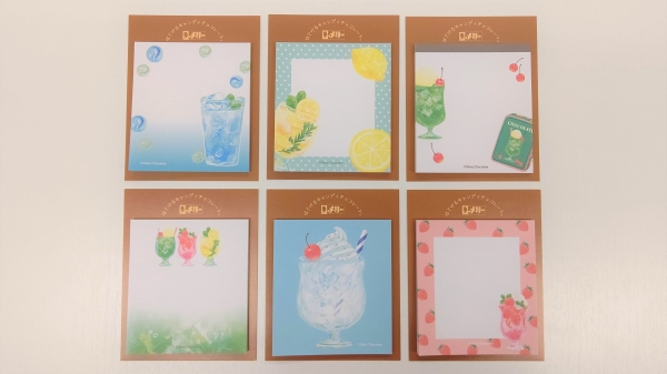 ④付箋(全6種)・・・385円