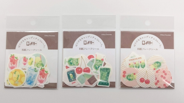 ⑦フレークシール(全3種)・・・352円