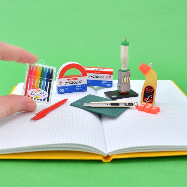 ・文具ミニチュアマスコット 第5弾(ケンエレファント)・・・440円