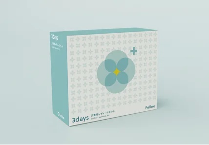 災害用レディースキット - 3days BOX 価格：\7,700（税込） 災害時でも3日間、オフィスや避難所で女性が快適に暮らせるよう、 12種類の衛生用品がセットになった災害用レディースキットです。