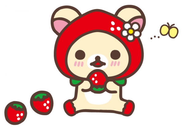 ●コリラックマ「とちぎのいちご大使」