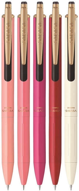 ●新商品 サラサグランド コスメカラー(ゼブラ)・・・各1,100円