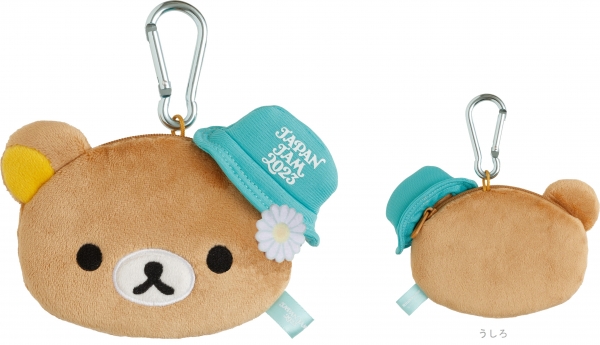 ●JJ2023・リラックマ ぬいぐるみポーチ：1,200円（税込）