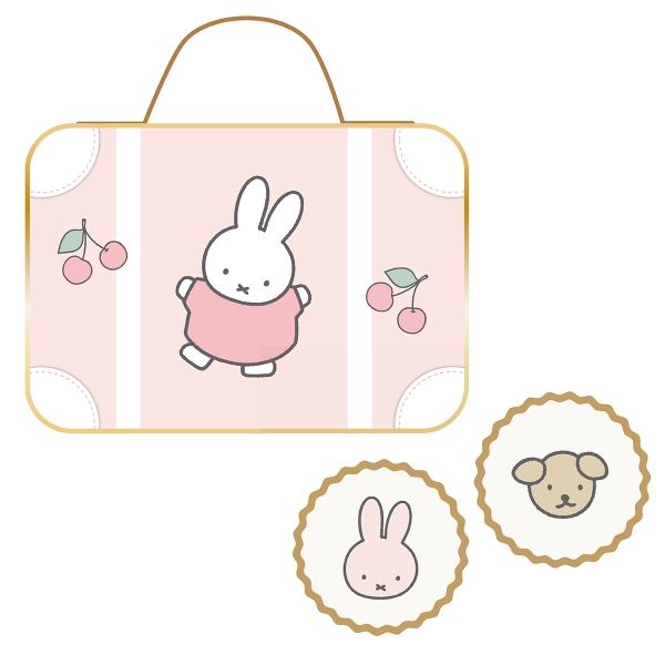 アイシングビスケット入りトランク缶　1,980円