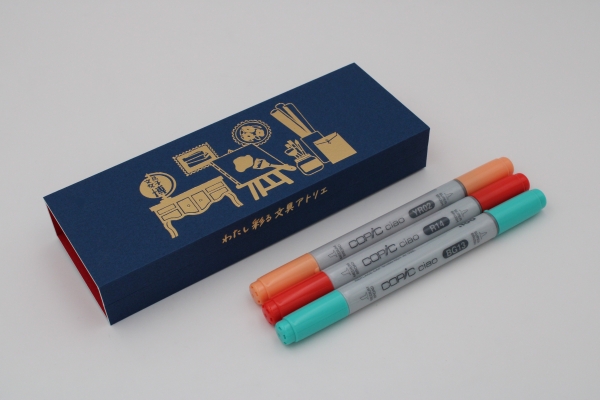 ⑤人気メーカーとコラボしました♪限定の文具女子博オリジナルグッズ