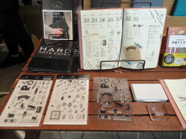 和気文具オリジナル 手帳をかわいく飾る「クリアスタンプ」