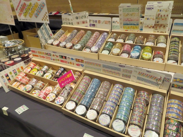 限定マステや新作春柄マステも用意　SAIEN