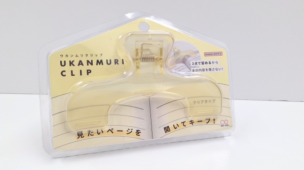 ＜ロフト限定＞ ウカンムリクリップ クリアイエロー