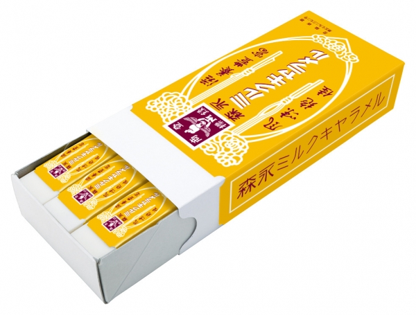 ミルクキャラメルデザインの消しゴム「モノボックス」(ＰＥ-０１ＡX１８個)