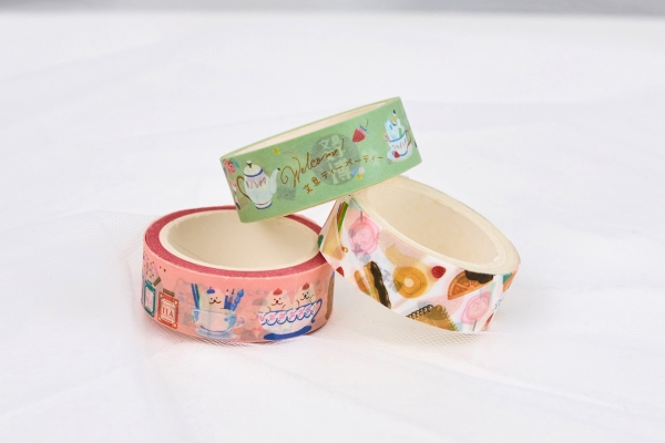 ④マスキングテープくじ＆ビュッフェ