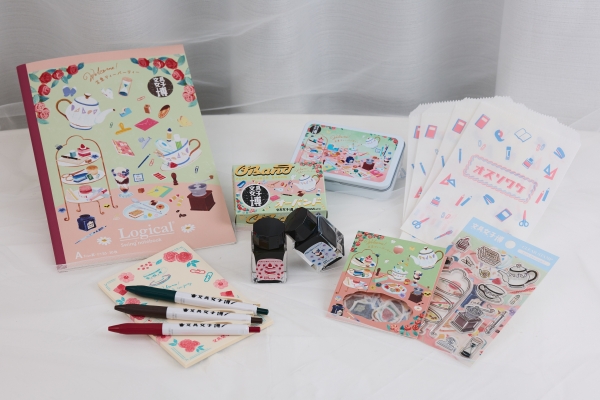 ⑤人気メーカーとコラボしました♪限定の文具女子博オリジナルグッズ