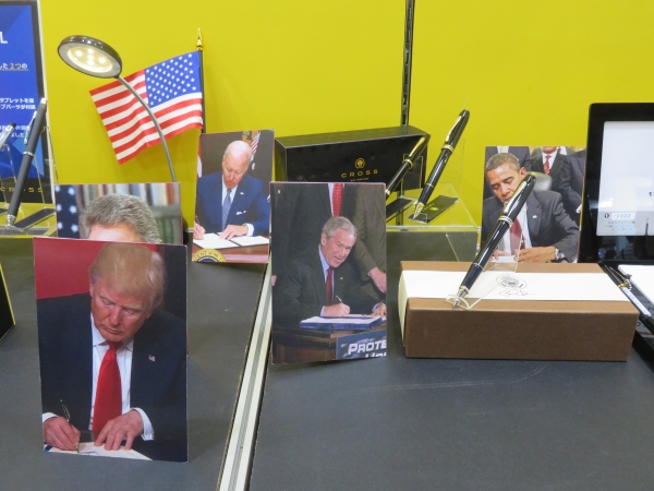 アメリカの歴代大統領が就任式で用いた　大統領のボールペン 「CROSS センチュリーⅡ」クロス・オブ・ジャパン